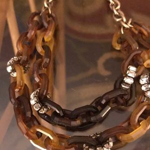 J.Crew EUC Resin Necklace EUC